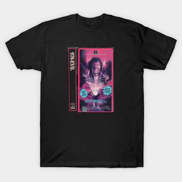 976-EVIL VHS T-Shirt by An Era Gone